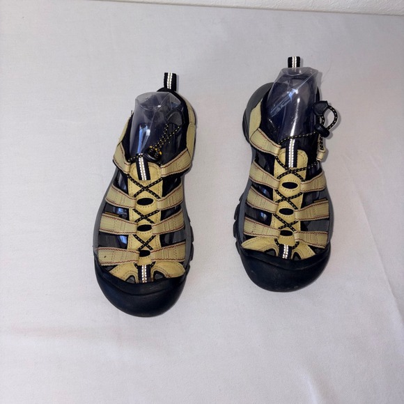 KEEN Newport H2 Mens 6 Womens 8 Hiking Sandals beige black Waterproof Sport Shoe - Picture 12 of 12